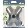 Drive Medical Quad Support Cane Tip, Black