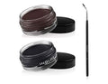 INGLOT AMC Eyeliner Gel Bundle - GEL 77 + GEL 90 + 30T Brush