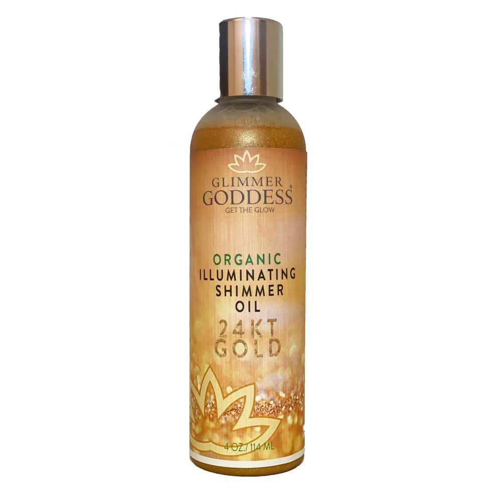 Glimmer Goddess Organic Illuminating Shimmer Oil