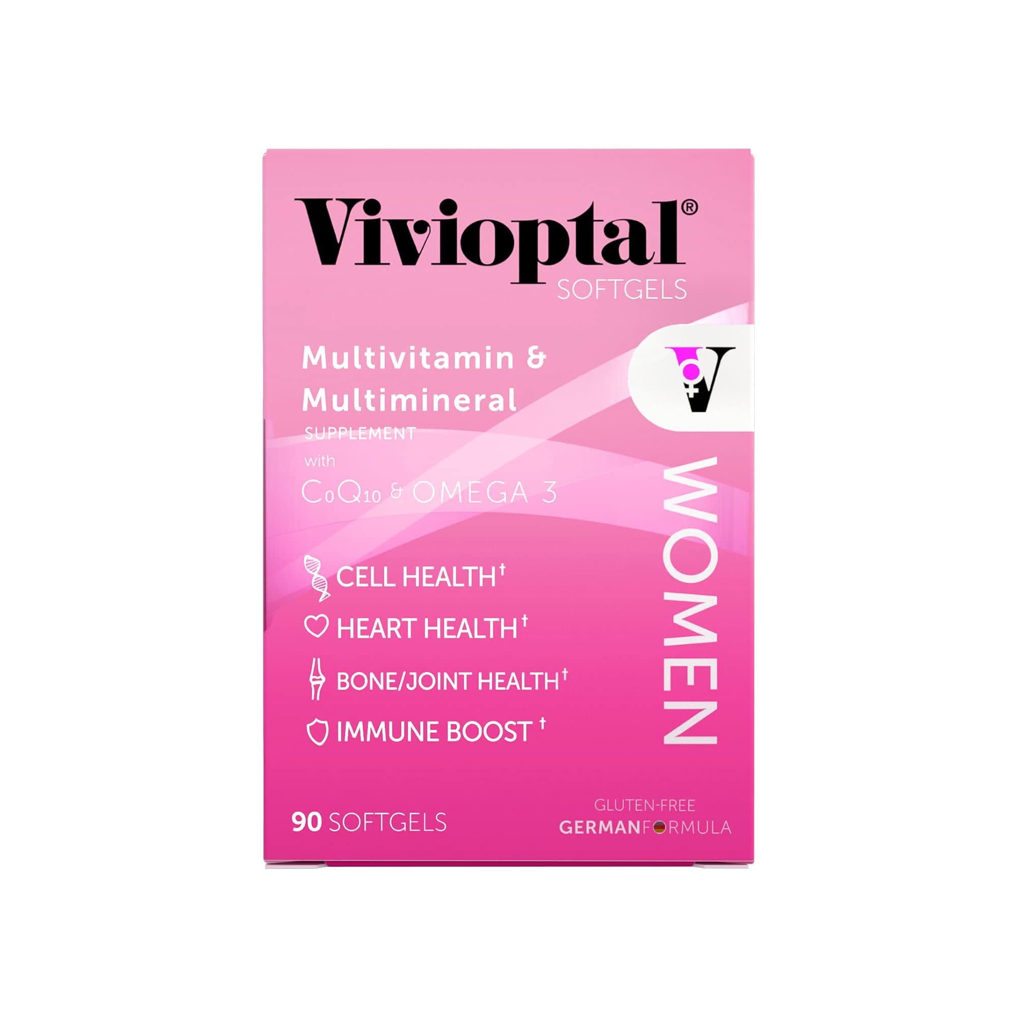 Vivioptal WOMEN Multivitamin & Multimineral Supplement - Softgels