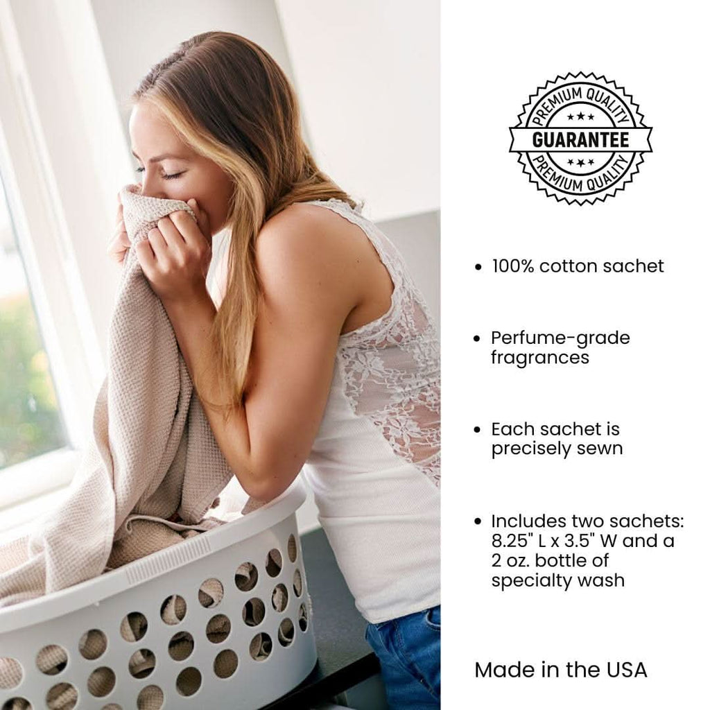 Le Blanc White Flowers Dryer Sachet - Double Pack