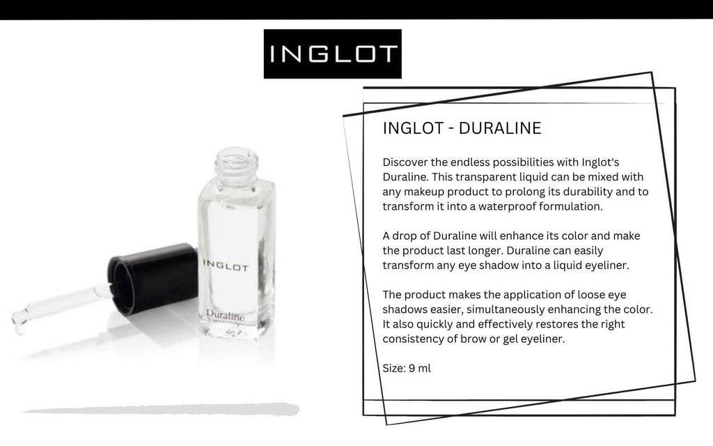INGLOT AMC EYELINER + DURALINE BUNDLE 3 PIECE SET (GEL 77 + GEL 90 + Duraline)