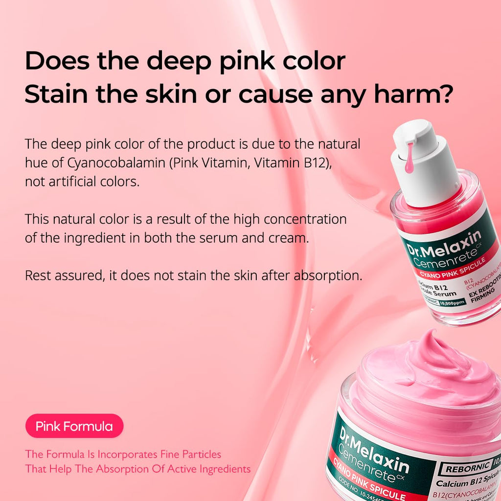 Dr. Melaxin Cemenrete Cyano Pink Spicule Serum