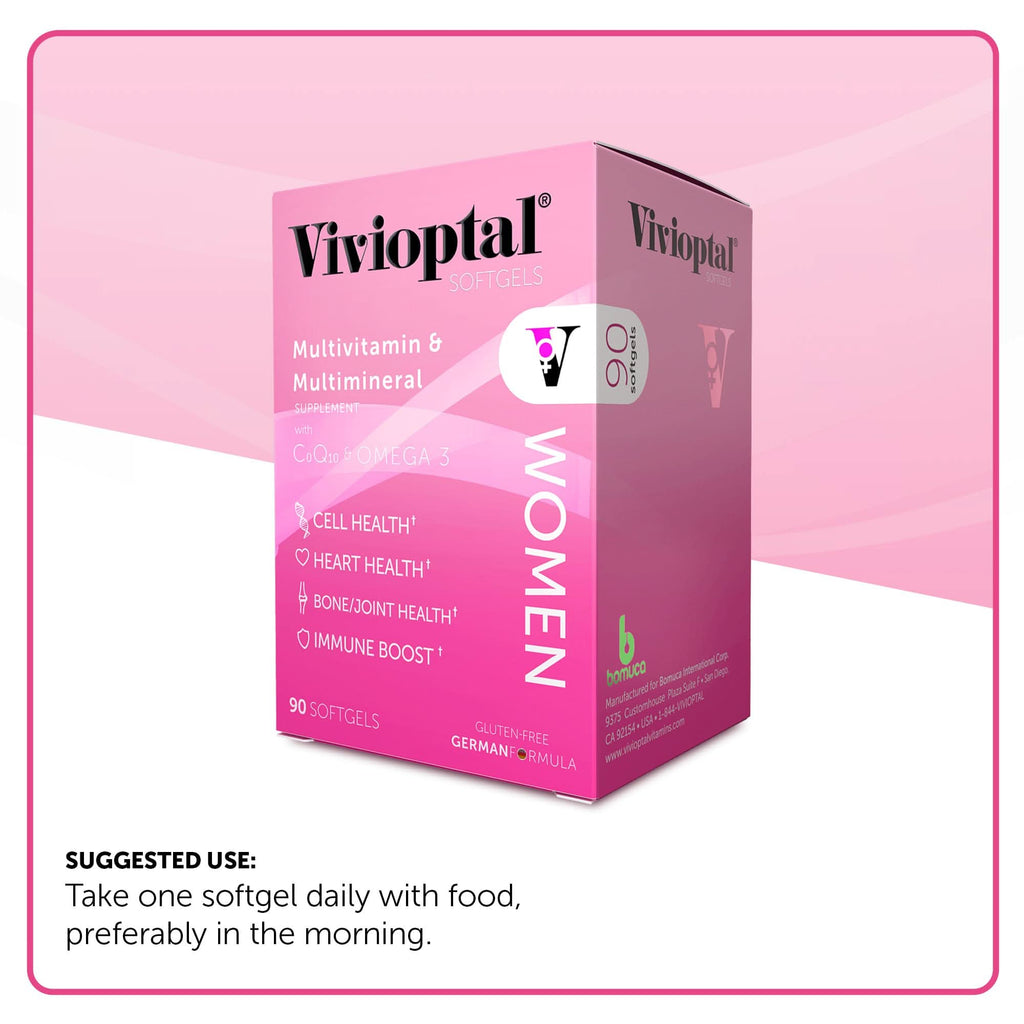 Vivioptal WOMEN Multivitamin & Multimineral Supplement - Softgels