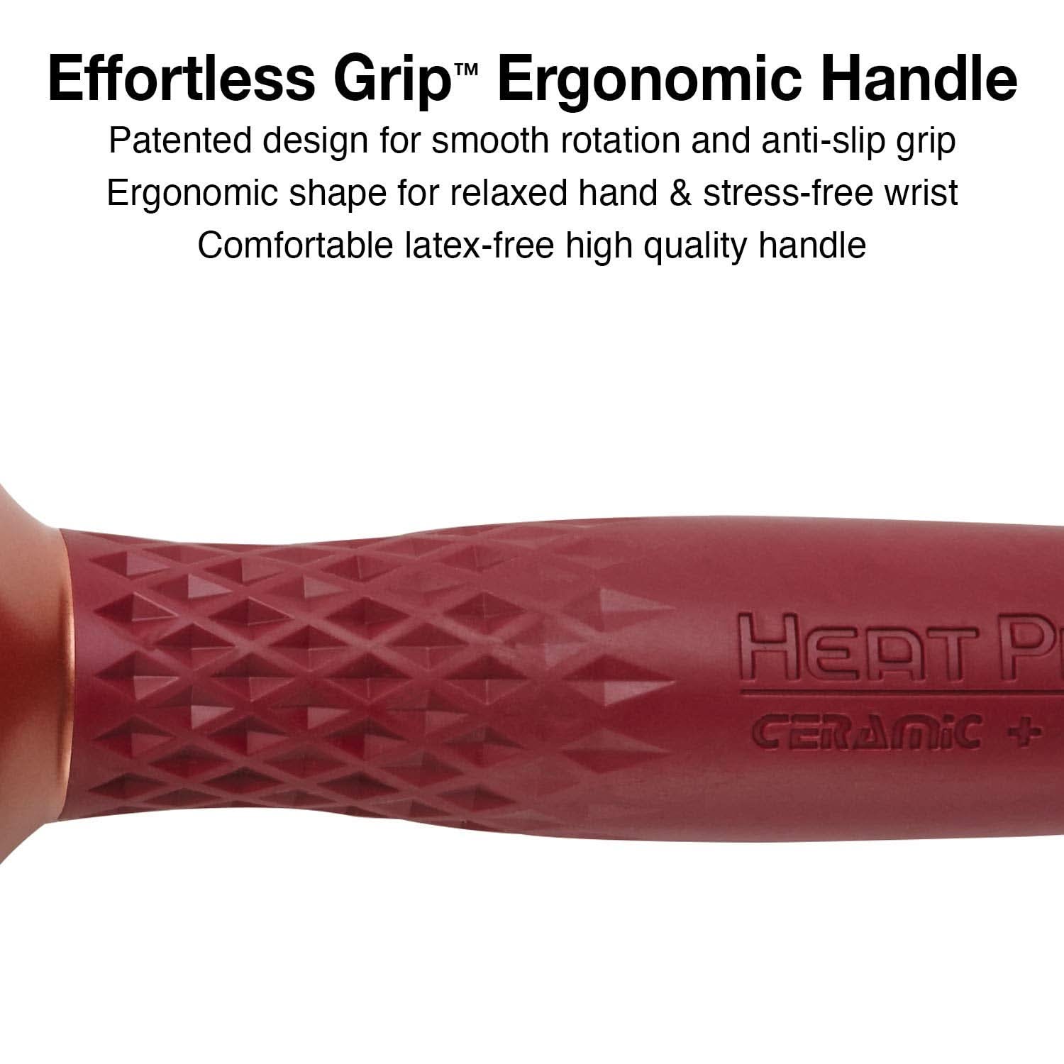 Olivia Garden HeatPro Ceramic + Ion Hair Brush 1/2" HP-12