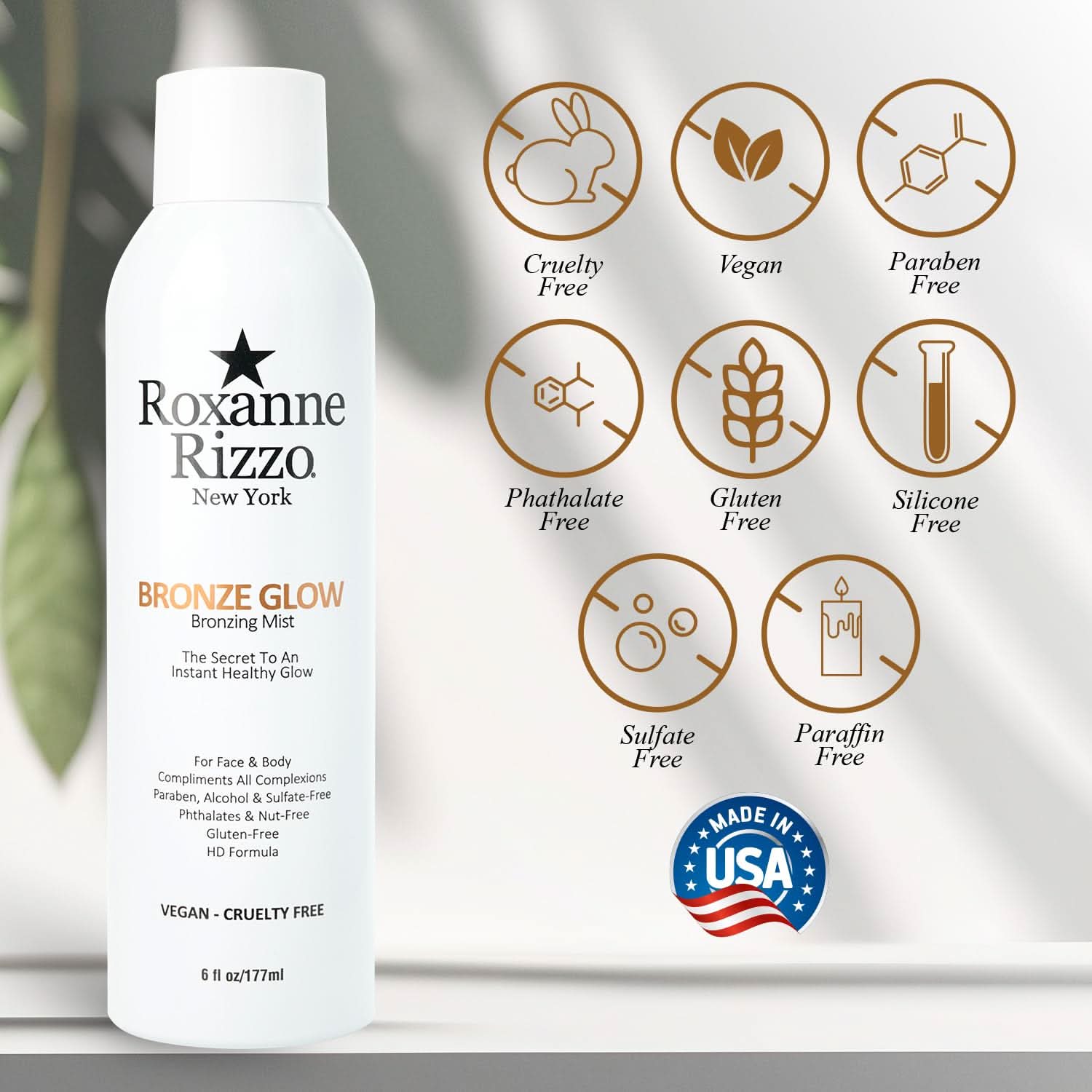 Roxanne Rizzo Bronze Glow 6 oz