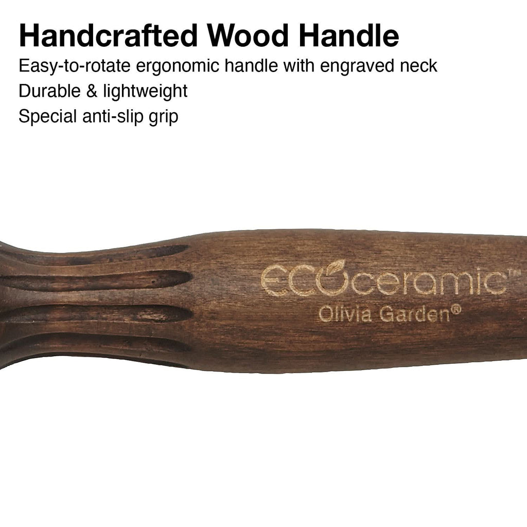 Olivia Garden EcoCeramic Soft Bristle Thermal Brush 2 1/2" EC-36S