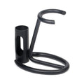 Omega Holder 206 Dark Brown For Shaving Brush And Razor