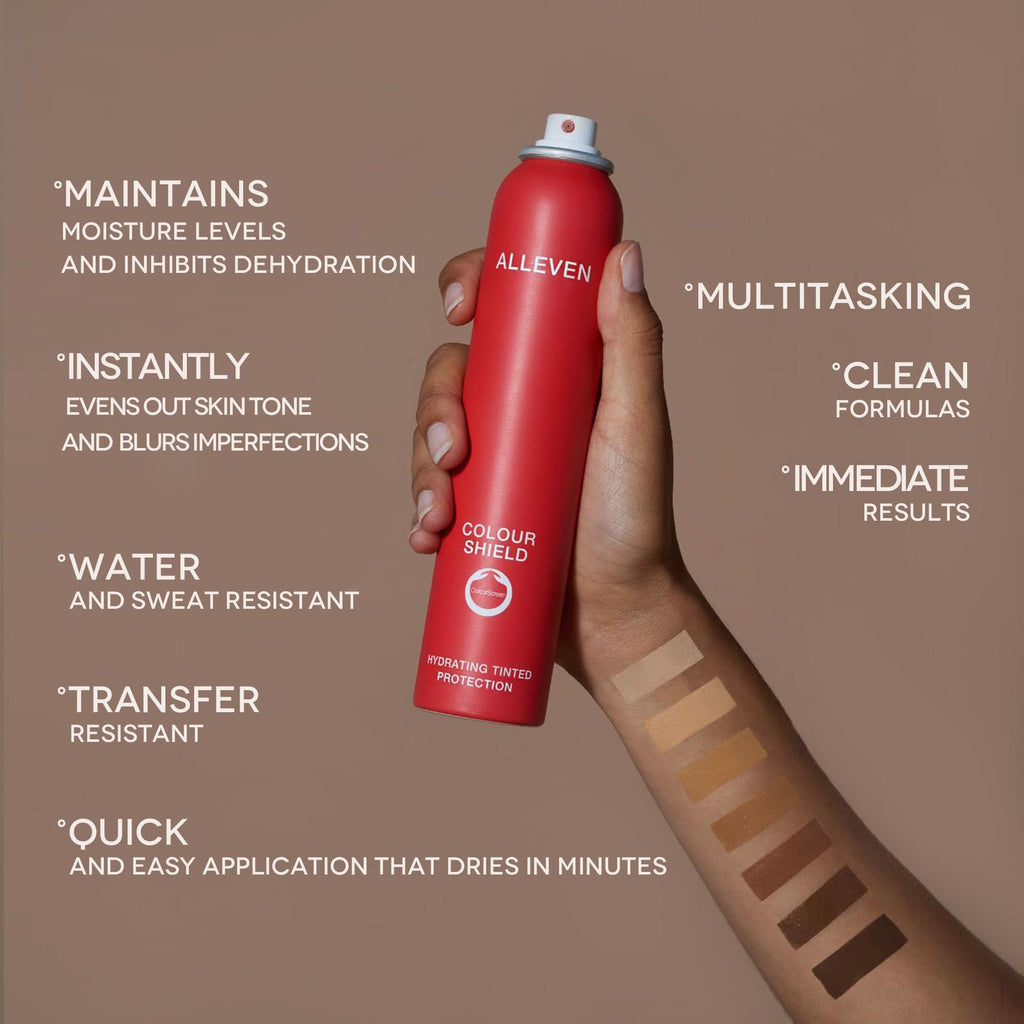 ALLEVEN COLOUR SHIELD BODY SPRAY AMBER 100ml