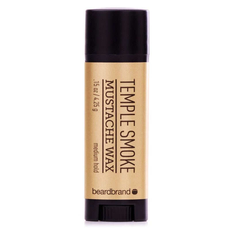Beardbrand Temple Smoke Mustache Wax 0.15 oz