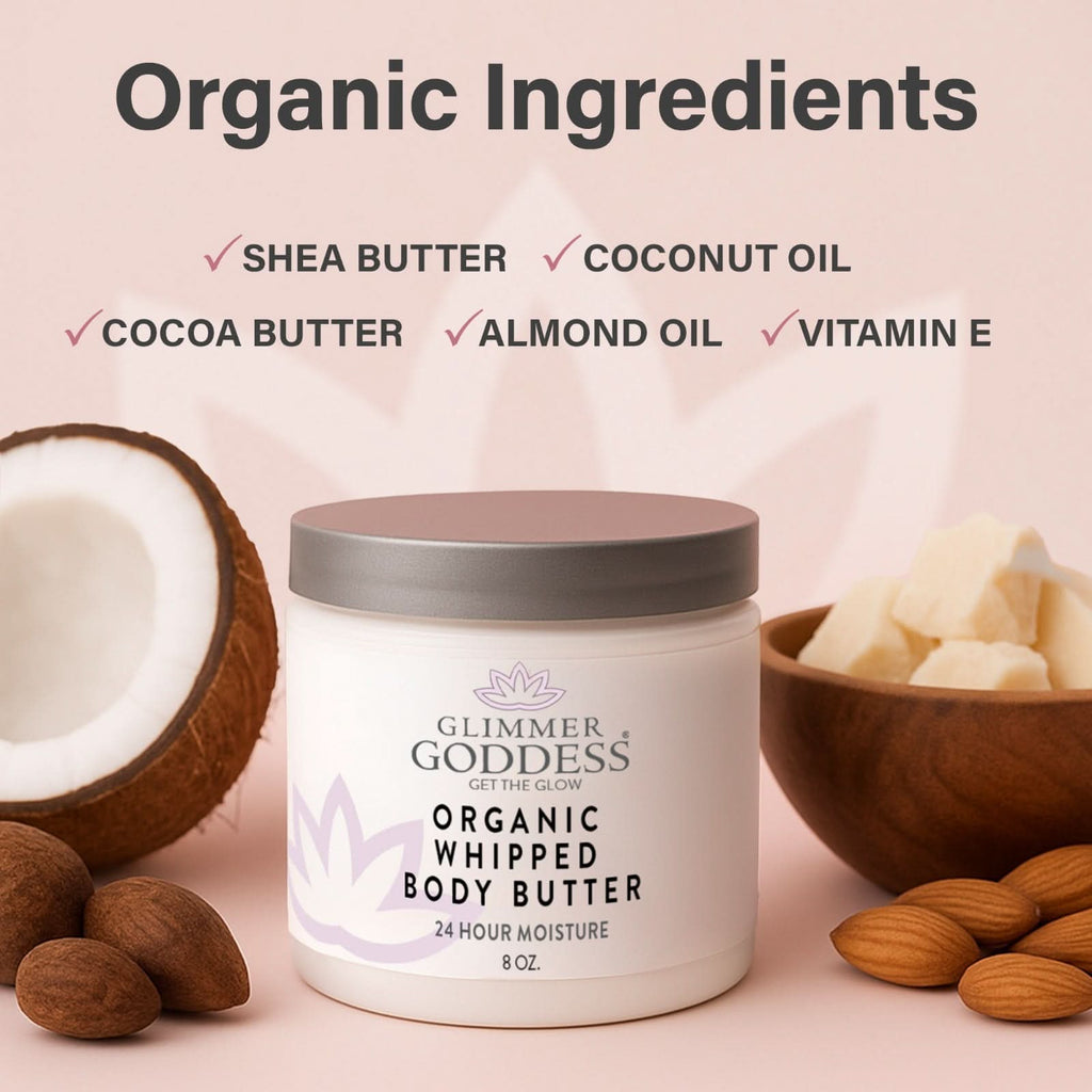 Glimmer Goddess Organic Whipped Body Butter - Autumn Breeze