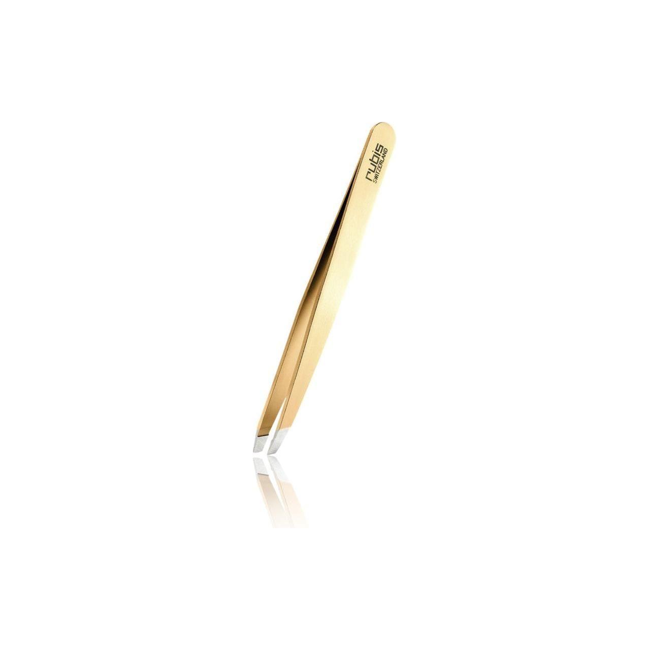 Rubis Switzerland Classic Slant Tip Tweezer 1K103